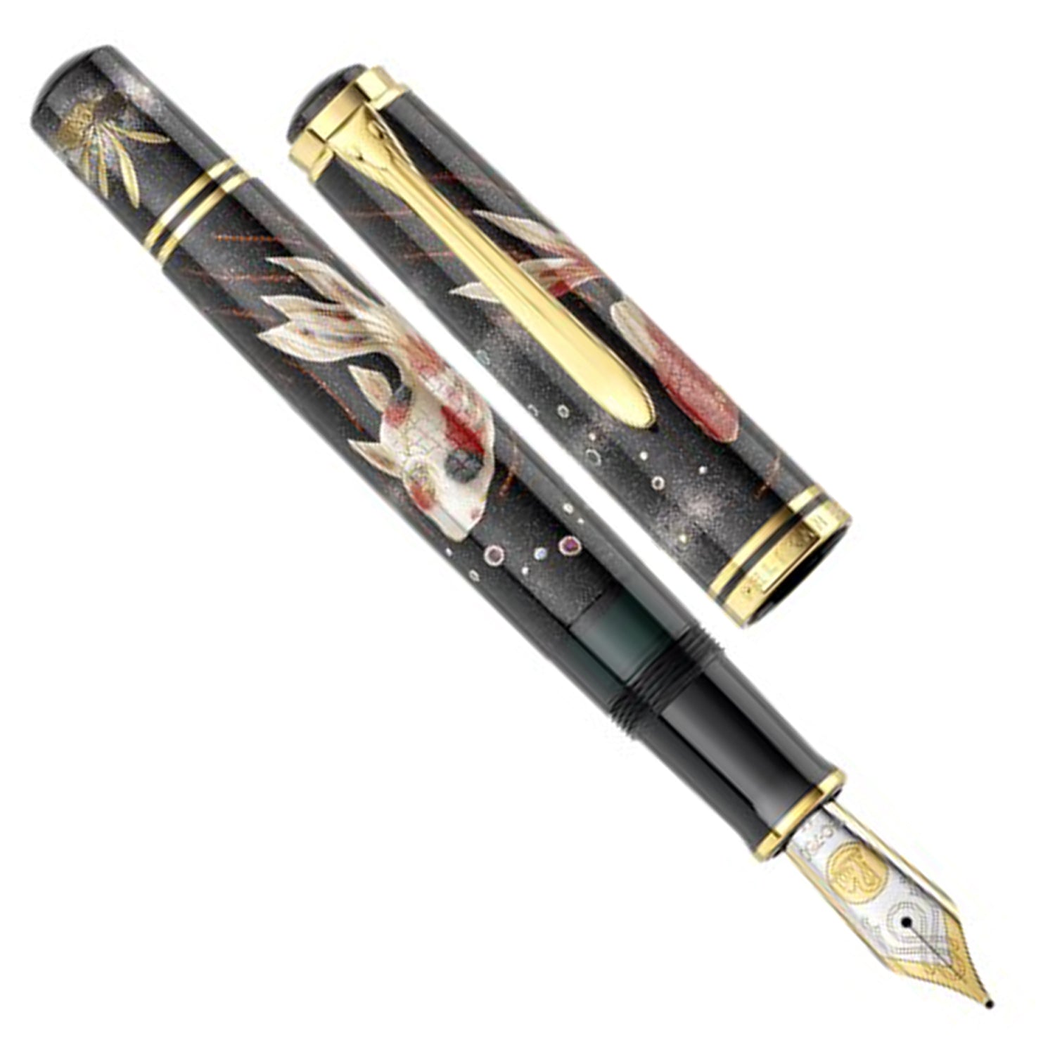 Pelikan Souveran M1000 Maki-e Goldfish Fountain Pen (Limited Edition)