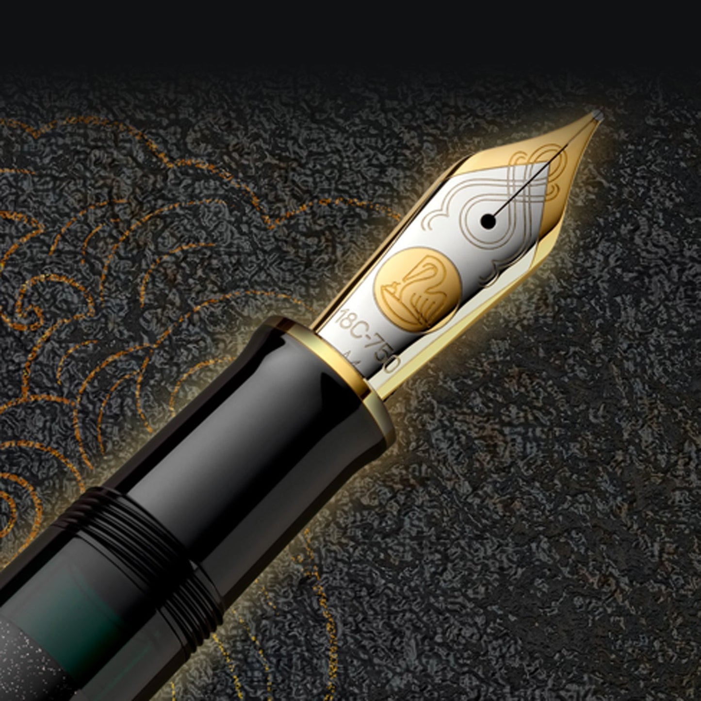 Pelikan Souveran M1000 Maki-e Goldfish Fountain Pen (Limited Edition)