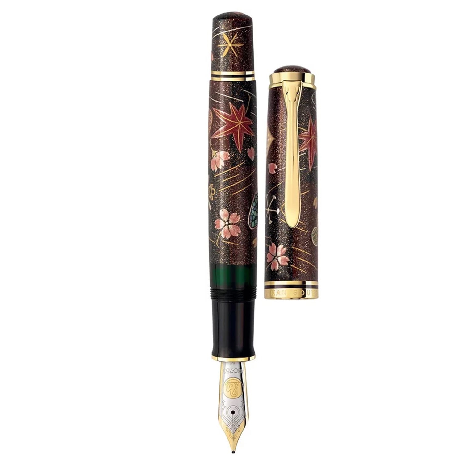 Pelikan Souveran M1000 Maki-e Four Seasons Lucky Charm Fountain Pen (Limited Edition)
