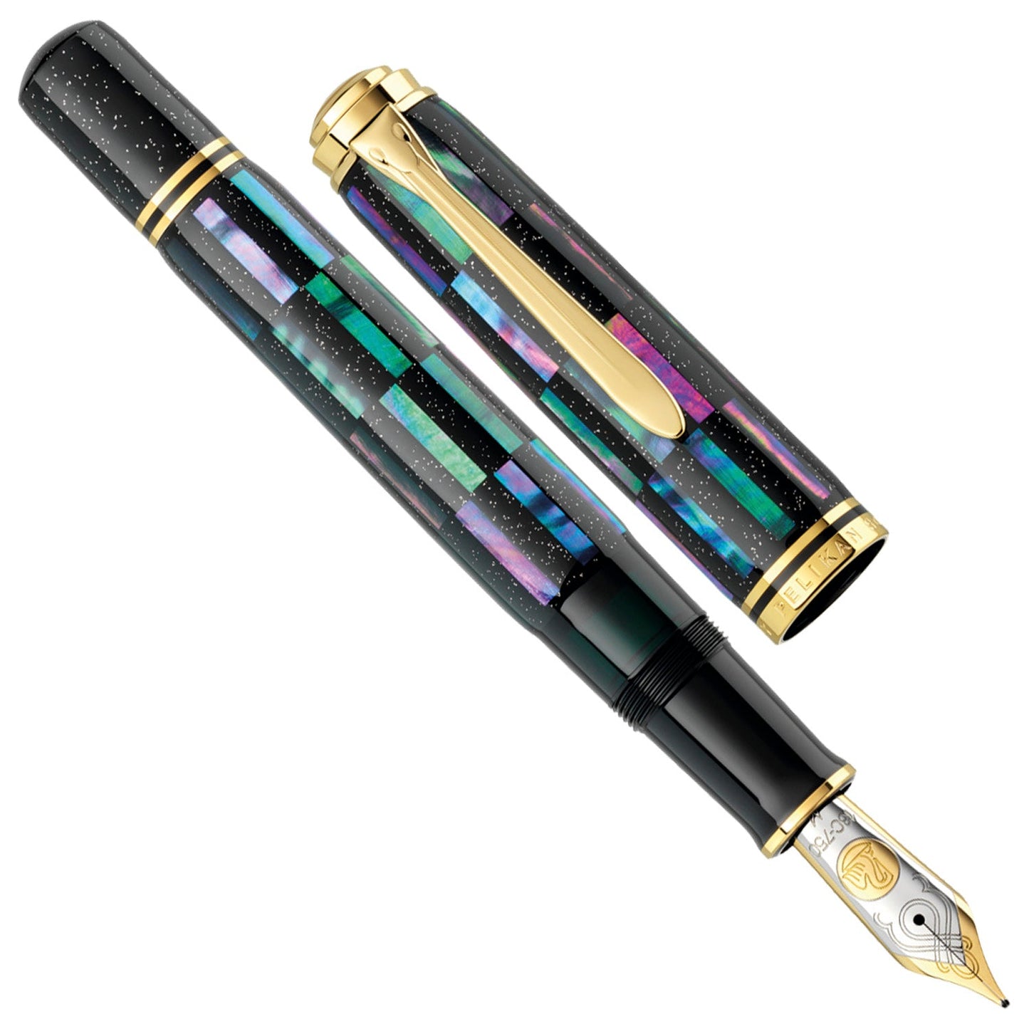 Pelikan Souveran M1000 Raden Black Infinity Fountain Pen (Limited Edition)