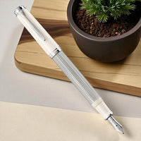 Silver/White