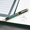 Pelikan Souveran M600 Black/Green Fountain Pen