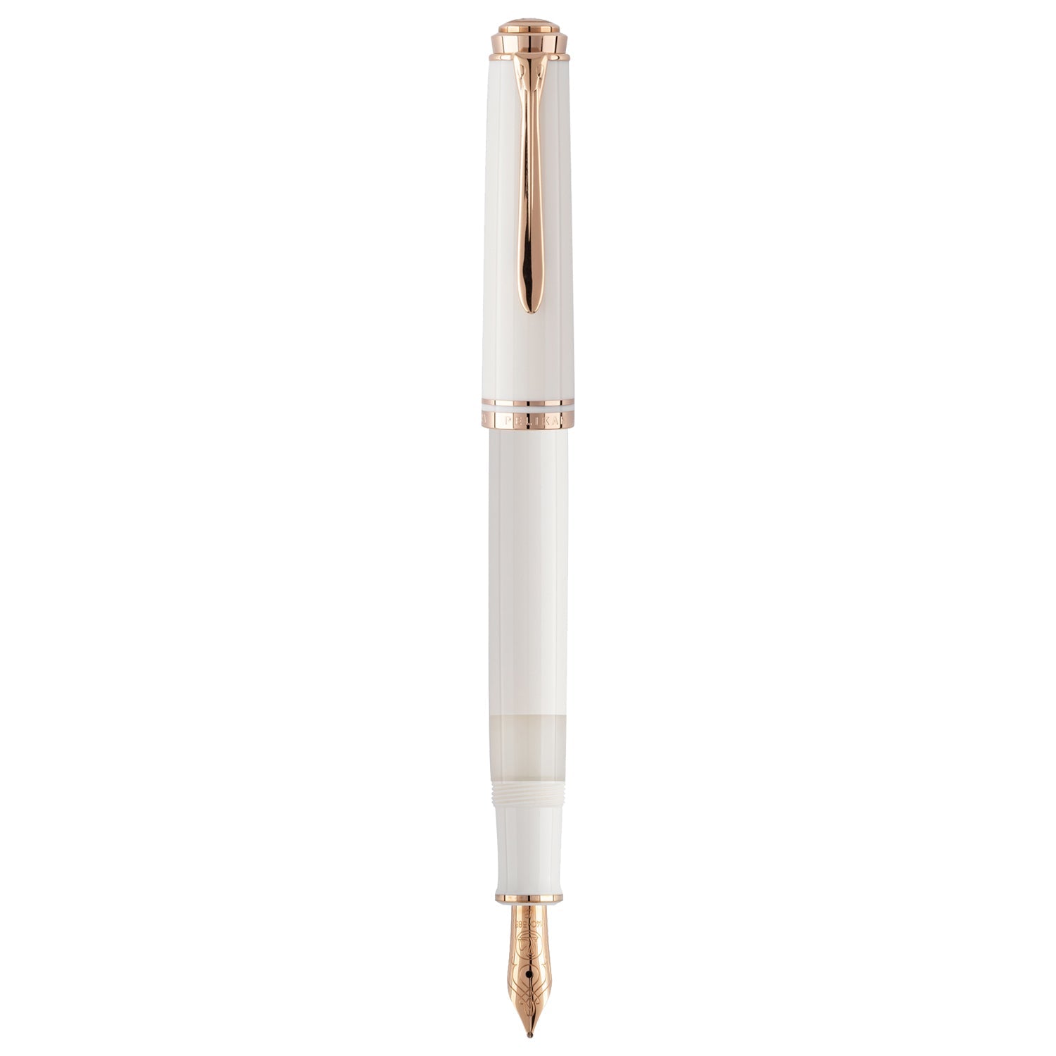 Pelikan Souveran M600 White Rose Gold Fountain Pen (Special Edition)