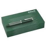 Pelikan Souveran M815 Metal Striped Green Fountain Pen (Special Edition)