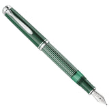 Pelikan Souveran M815 Metal Striped Green Fountain Pen (Special Edition)