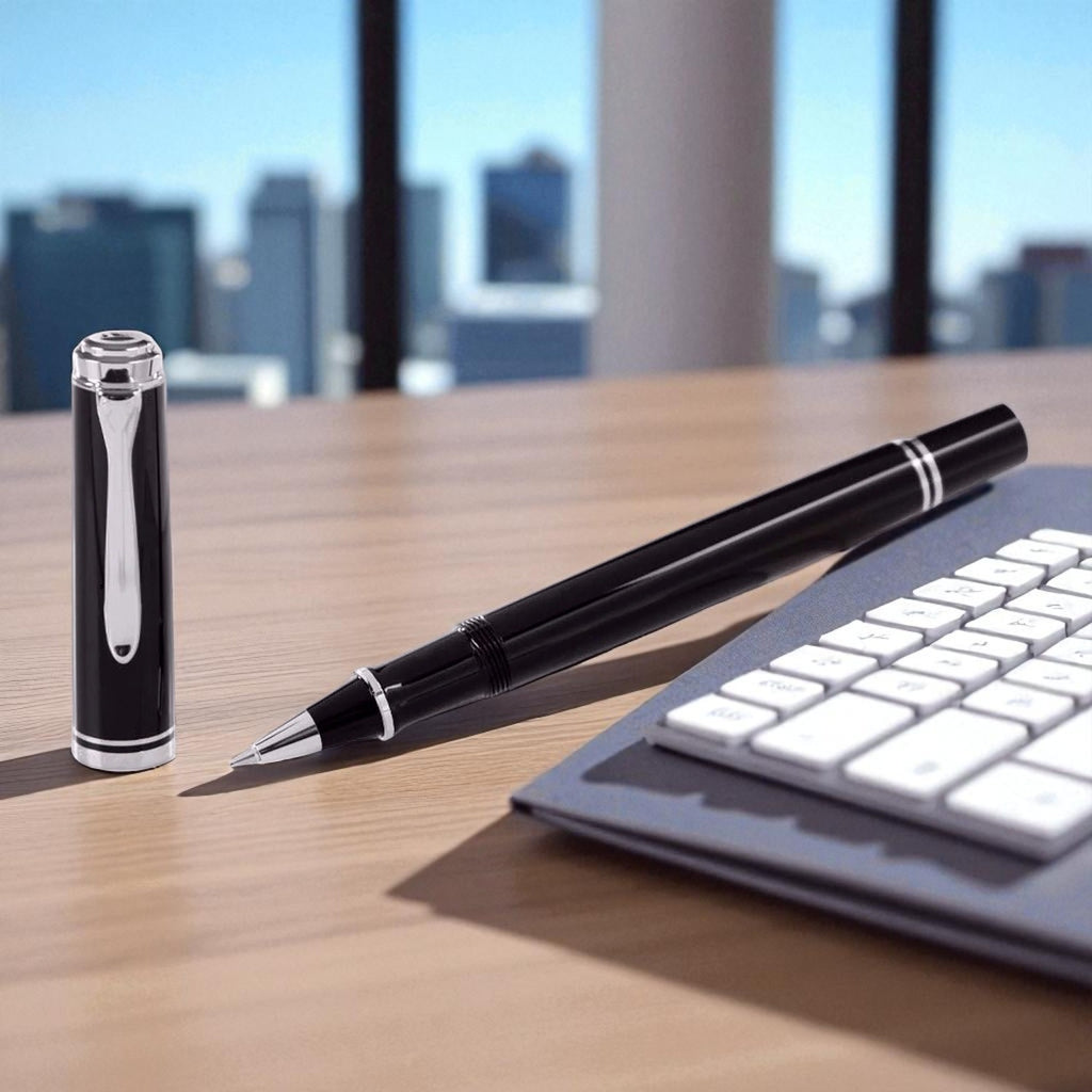 Pelikan Souveran R405 Black Roller Ball Pen 926337