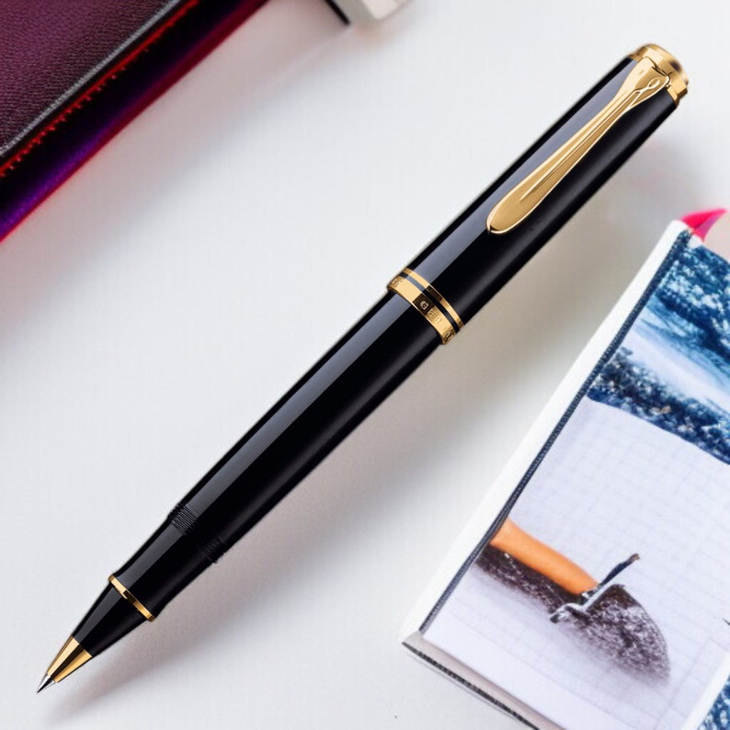 Pelikan Souveran R600 Black Roller Ball Pen 979641