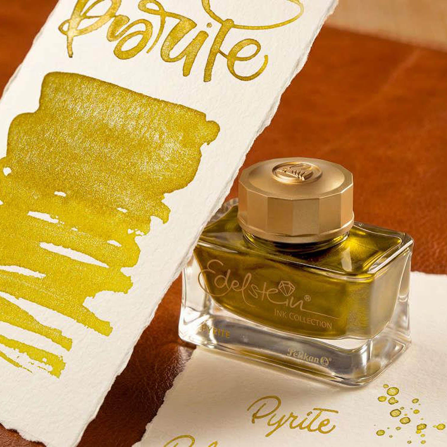 Pelikan Edelstein Ink Bottle (Pyrite - 50 ML) 303422 (Special Edition)