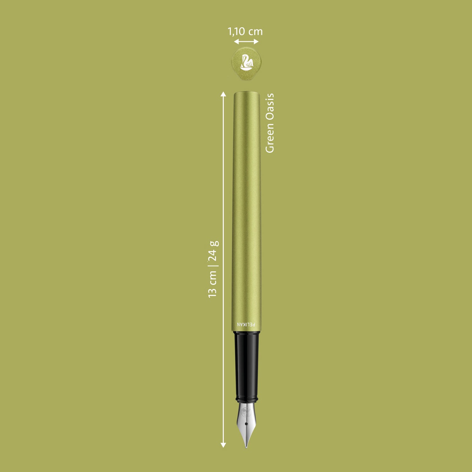 Pelikan Ineo P6 Green Oasis Fountain Pen