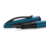 Pelikan Jazz Noble Elegance P36 Aquamarine PVD Fountain Pen