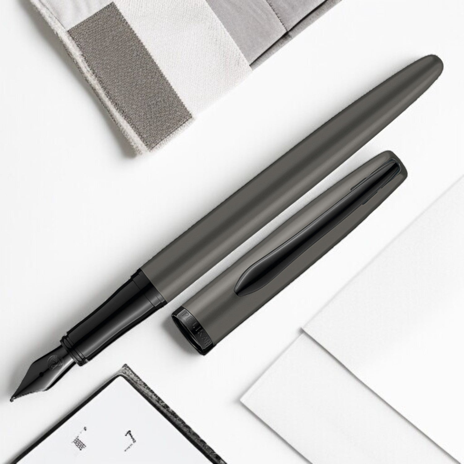 Pelikan Jazz Noble Elegance P36 Stone PVD Fountain Pen