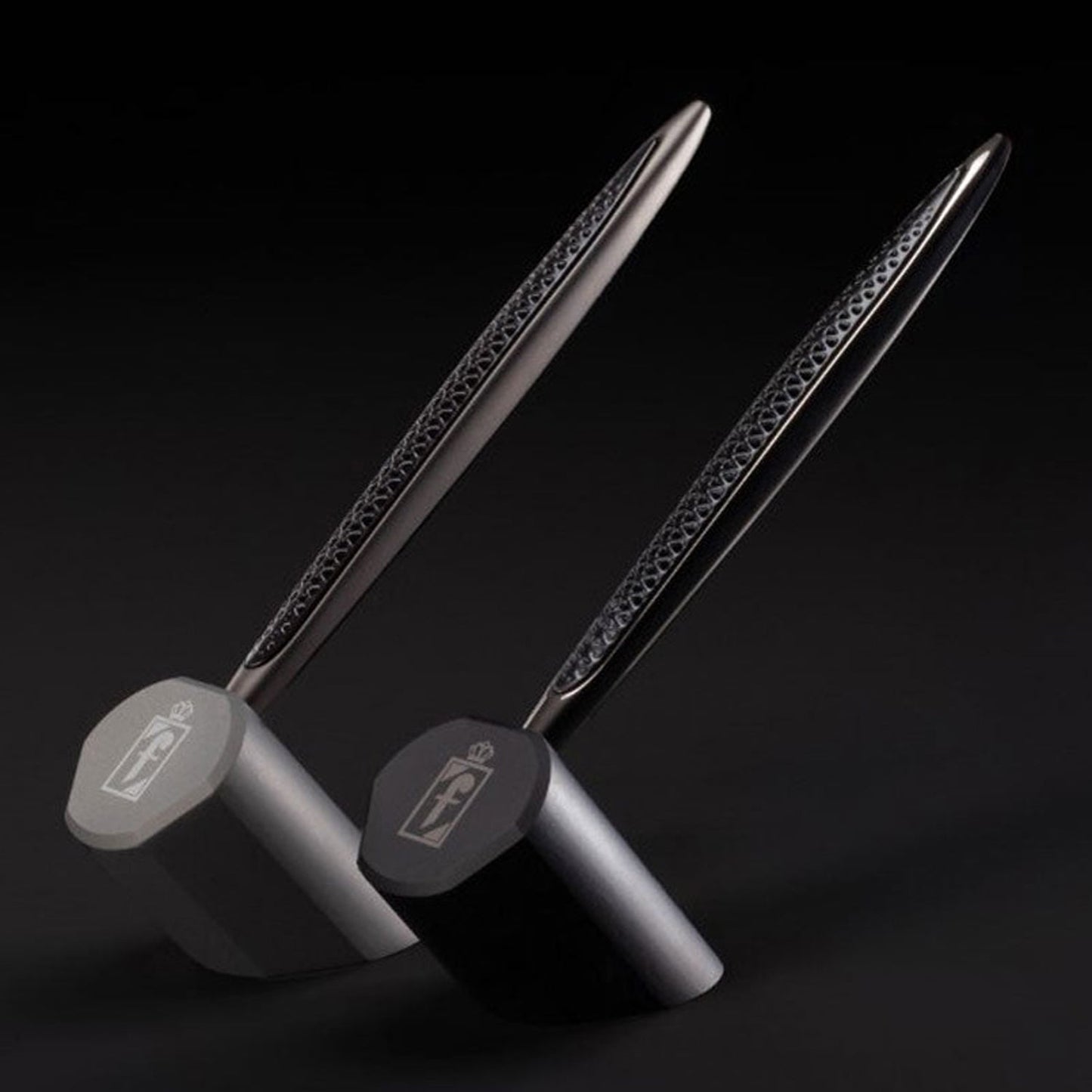 Pininfarina Segno Cambiano Transitions Titanium Ballpoint Pen PFCBTRTIINK