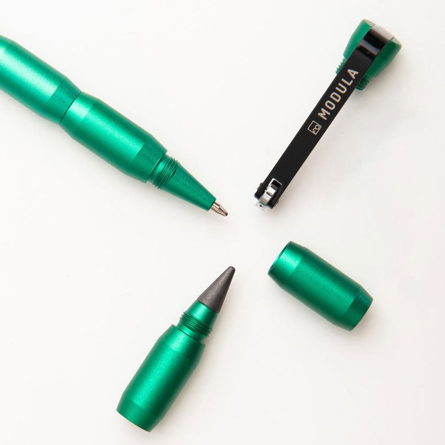 Pininfarina Segno Forever Modula Green PVD Multifunction Pen FOMODVE