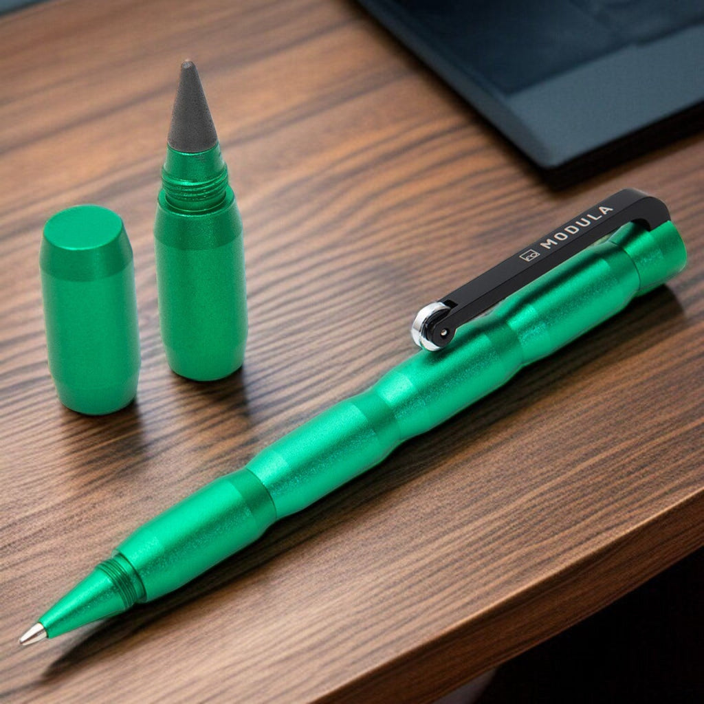 Pininfarina Segno Forever Modula Green PVD Multifunction Pen FOMODVE