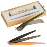 Pininfarina Segno Forever Piuma Pear Wood Ballpoint Pen FOPIUINKPE