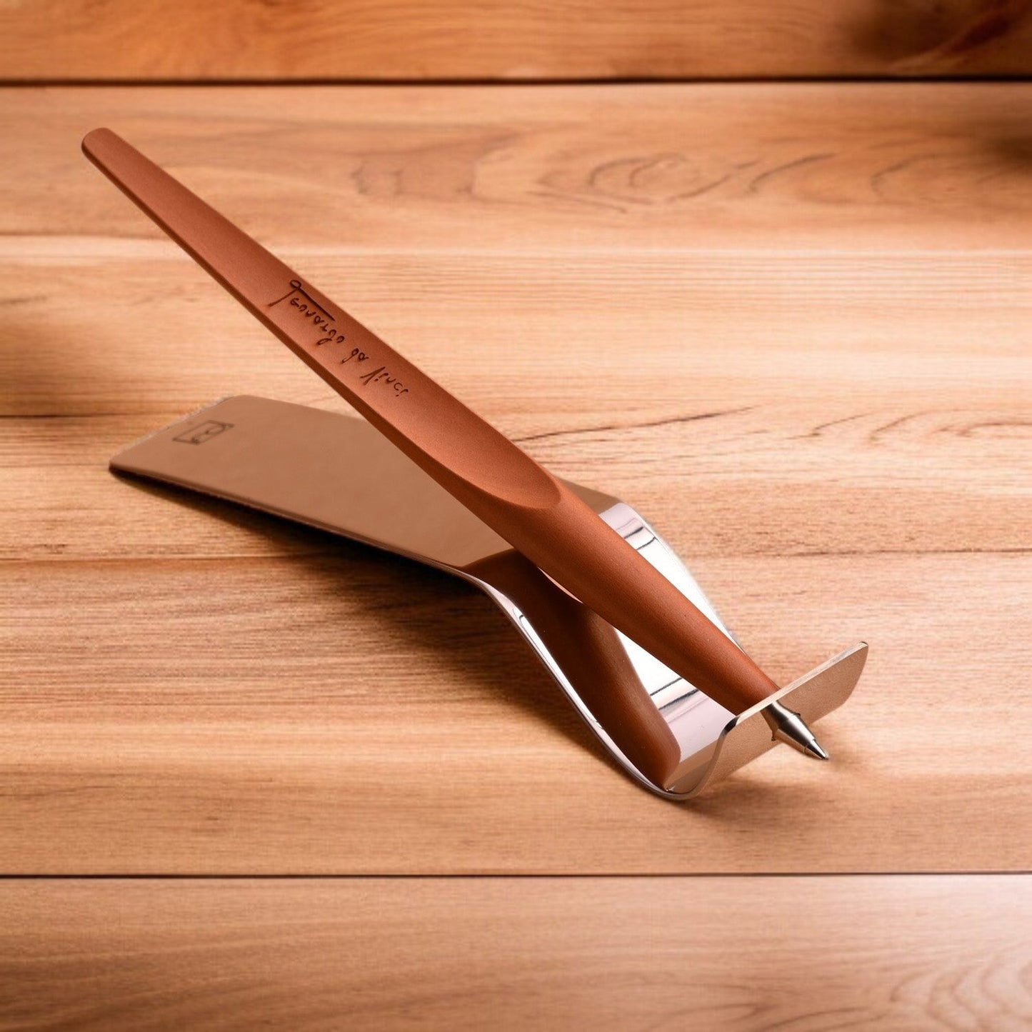 Pininfarina Segno Forever Piuma Pear Wood Ballpoint Pen FOPIUINKPE