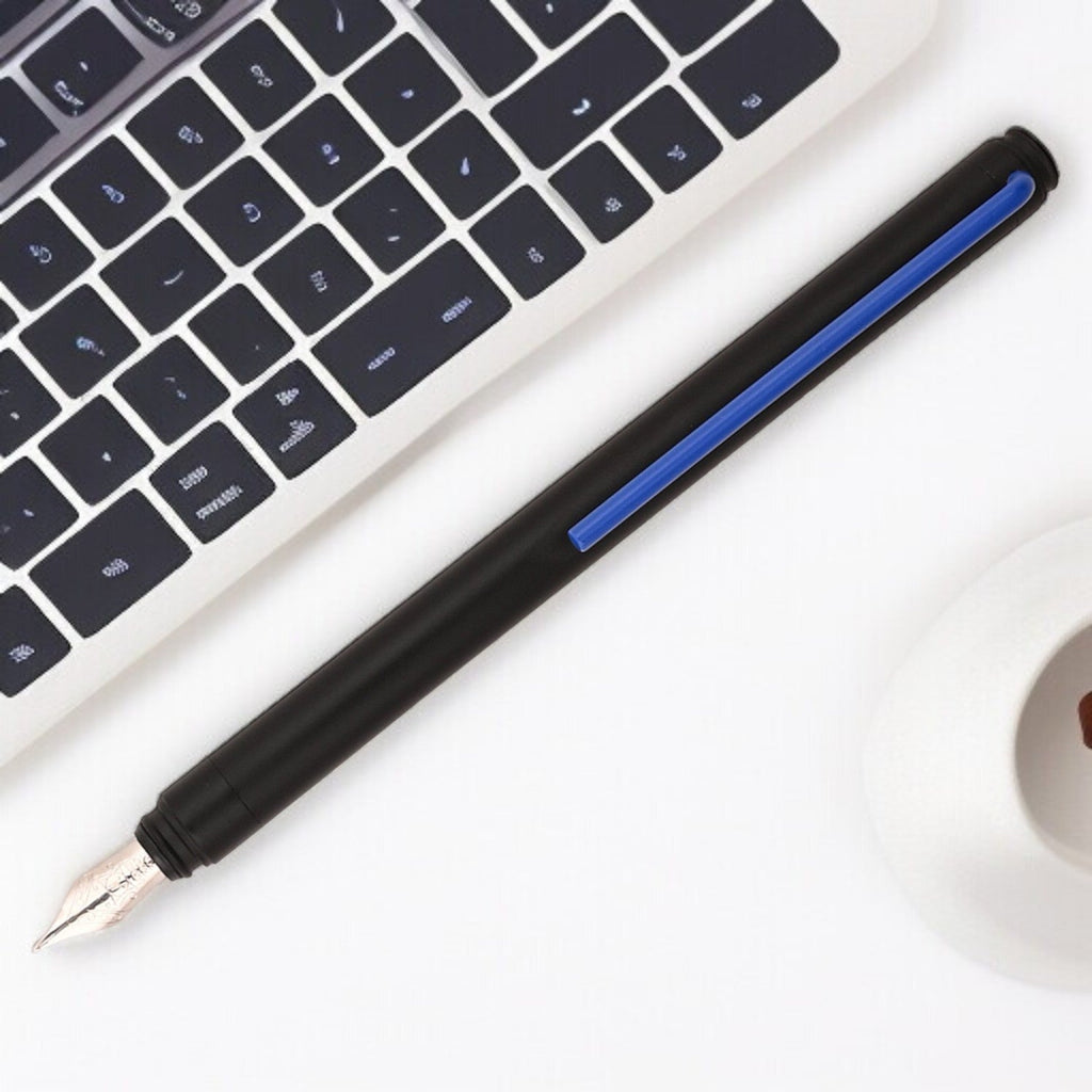 Pininfarina Segno Grafeex Blue PVD Fountain Pen