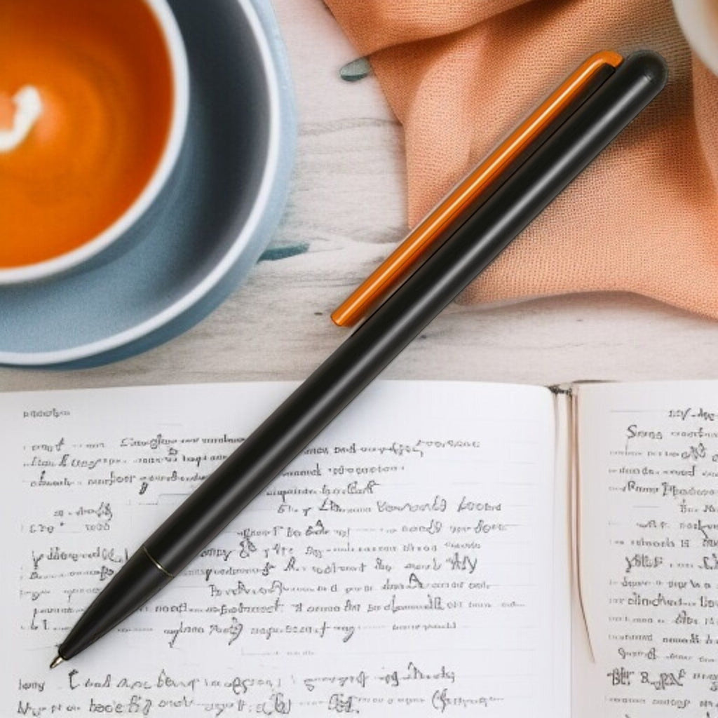 Pininfarina Segno Grafeex Orange PVD Ballpoint Pen GFX002AR