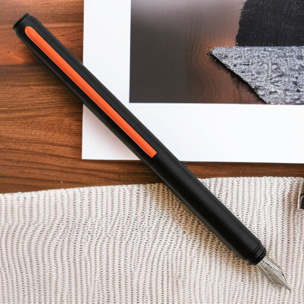 Pininfarina Segno Grafeex Orange PVD Fountain Pen
