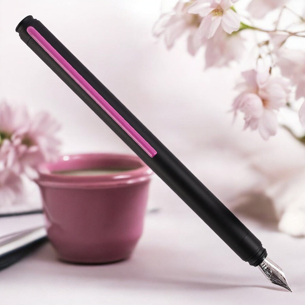 Pininfarina Segno Grafeex Purple PVD Fountain Pen