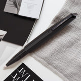 Pininfarina Segno Pf Go Black PVD Ballpoint Pen PFGOBPBK
