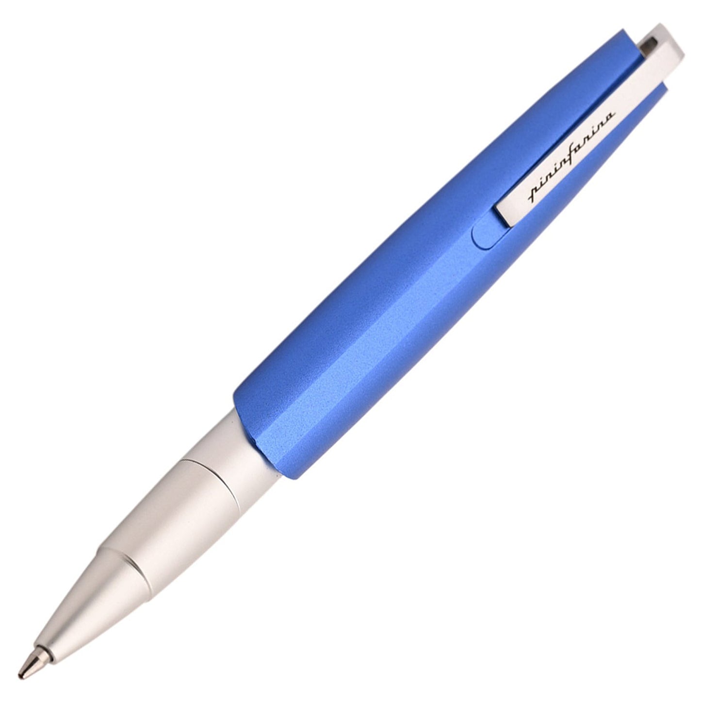 Pininfarina Segno Pf Go Blue PVD Ballpoint Pen PFGOBPBL