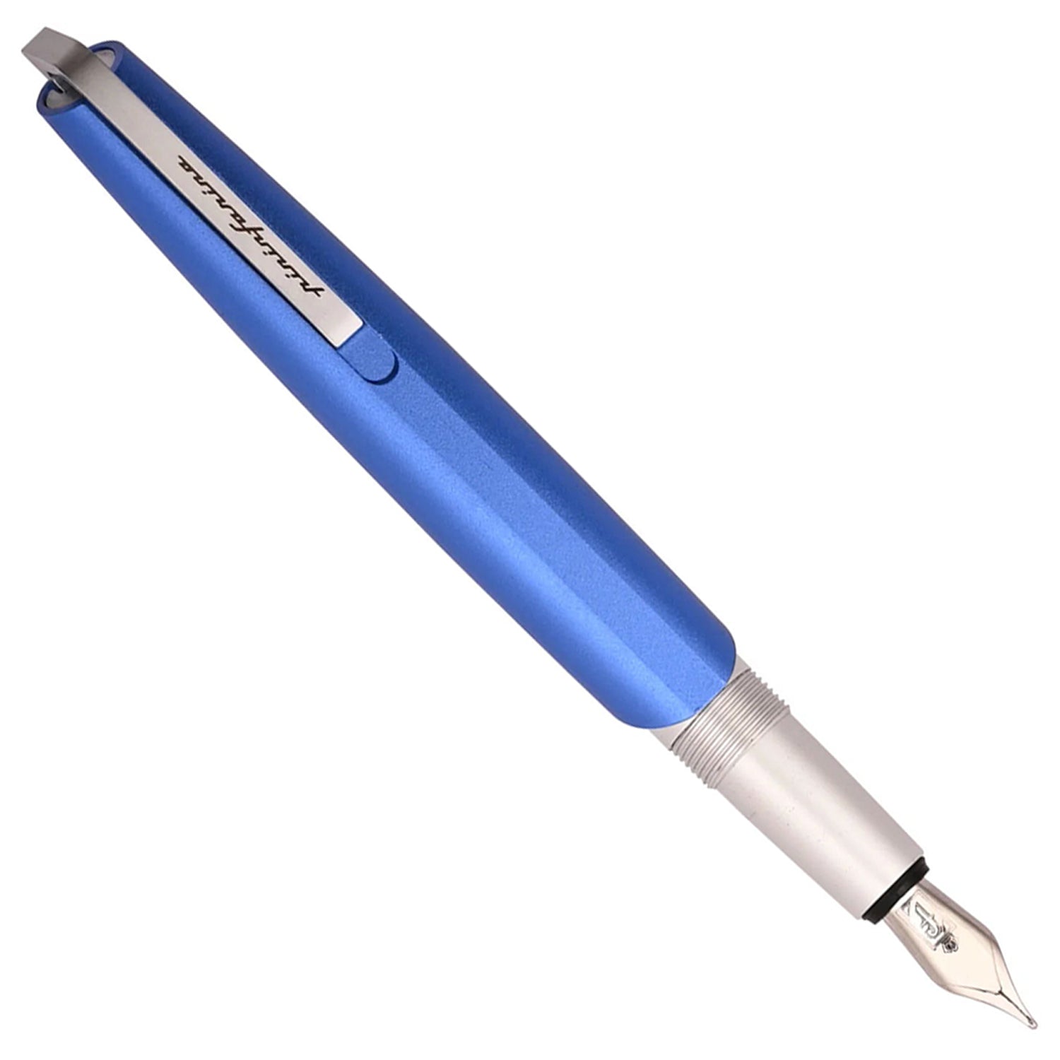 Pininfarina Segno Pf Go Blue PVD Fountain Pen