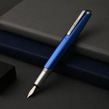 Pininfarina Segno Pf Go Blue PVD Fountain Pen