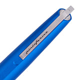 Pininfarina Segno Pf Go Blue PVD Roller Ball Pen PFGORPBL