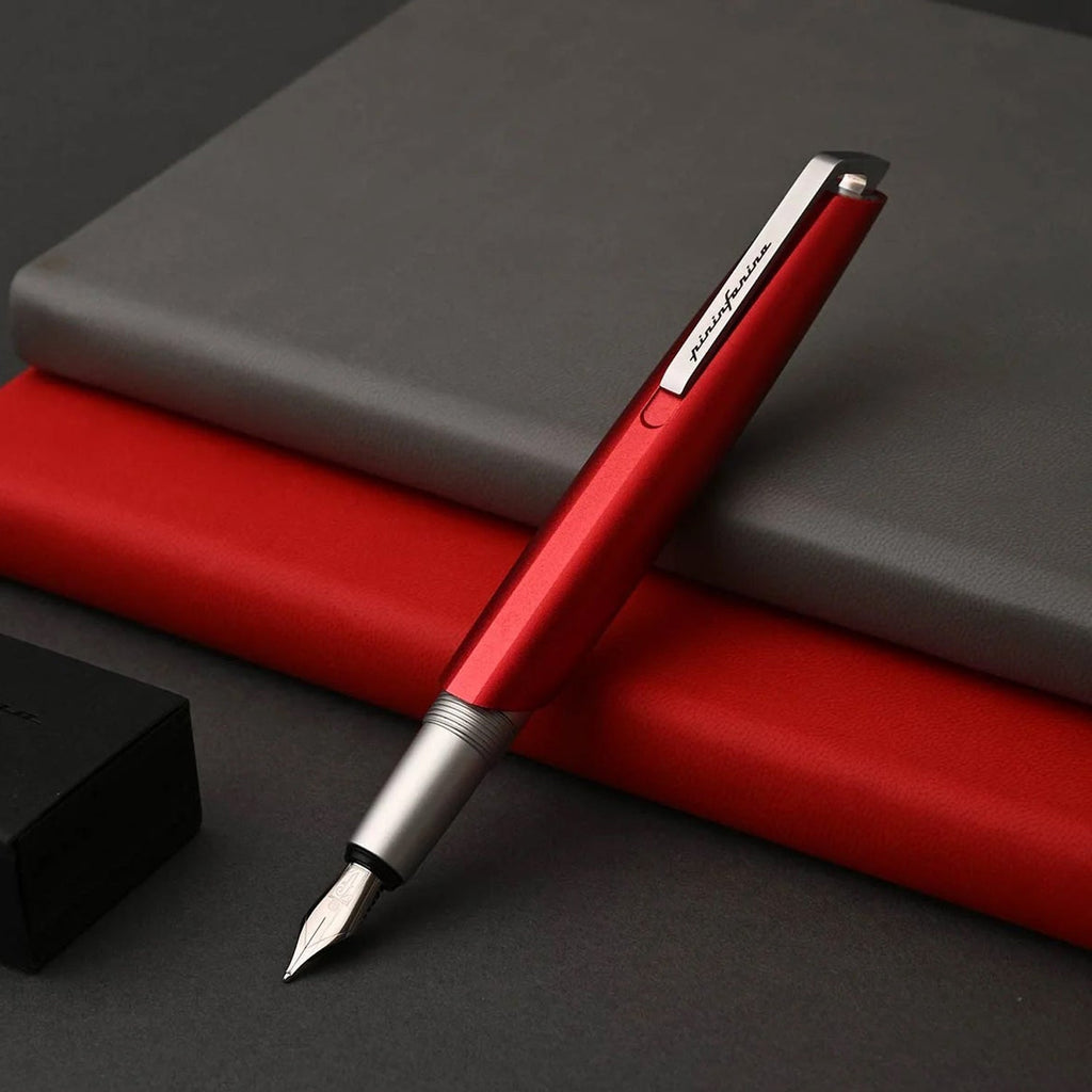 Pininfarina Segno Pf Go Red PVD Fountain Pen