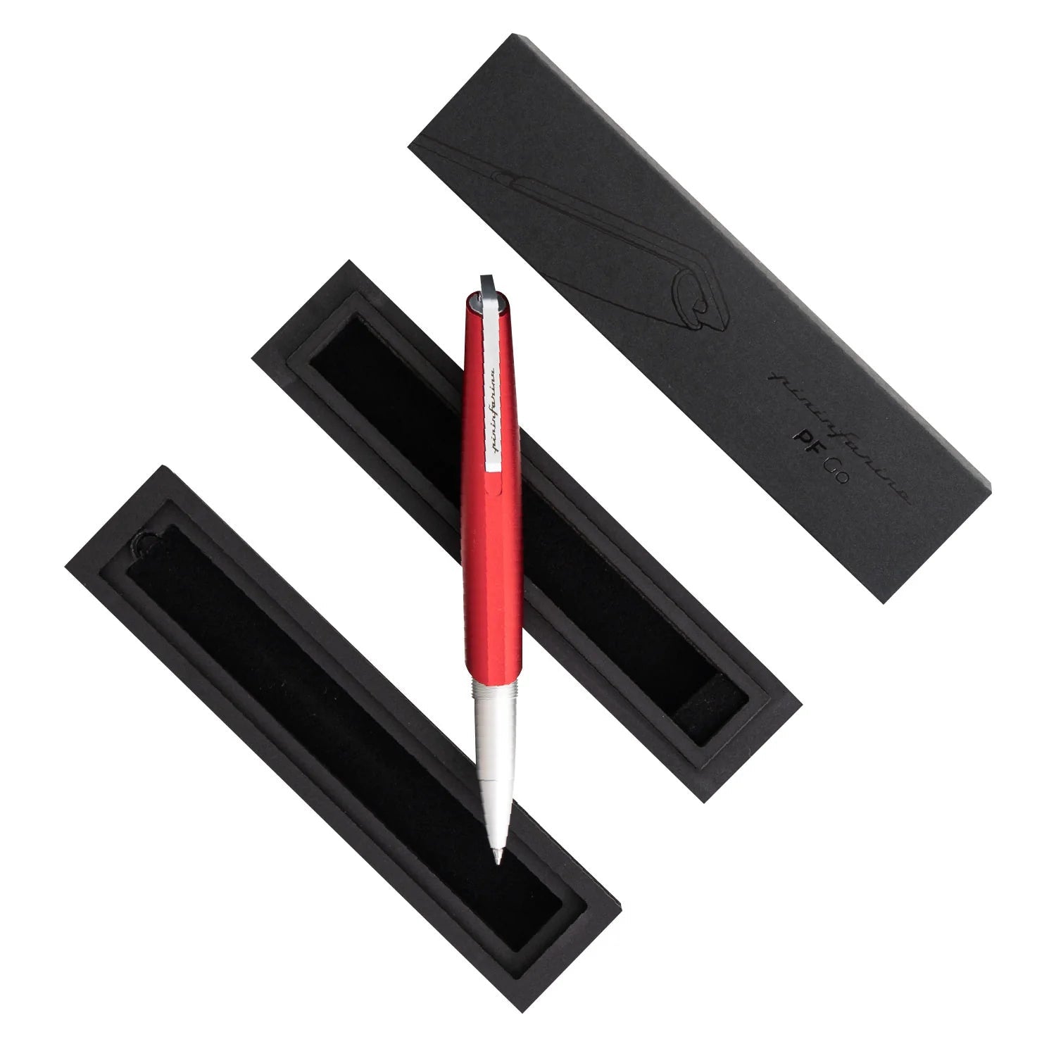 Pininfarina Segno Pf Go Red PVD Roller Ball Pen PFGORPRO