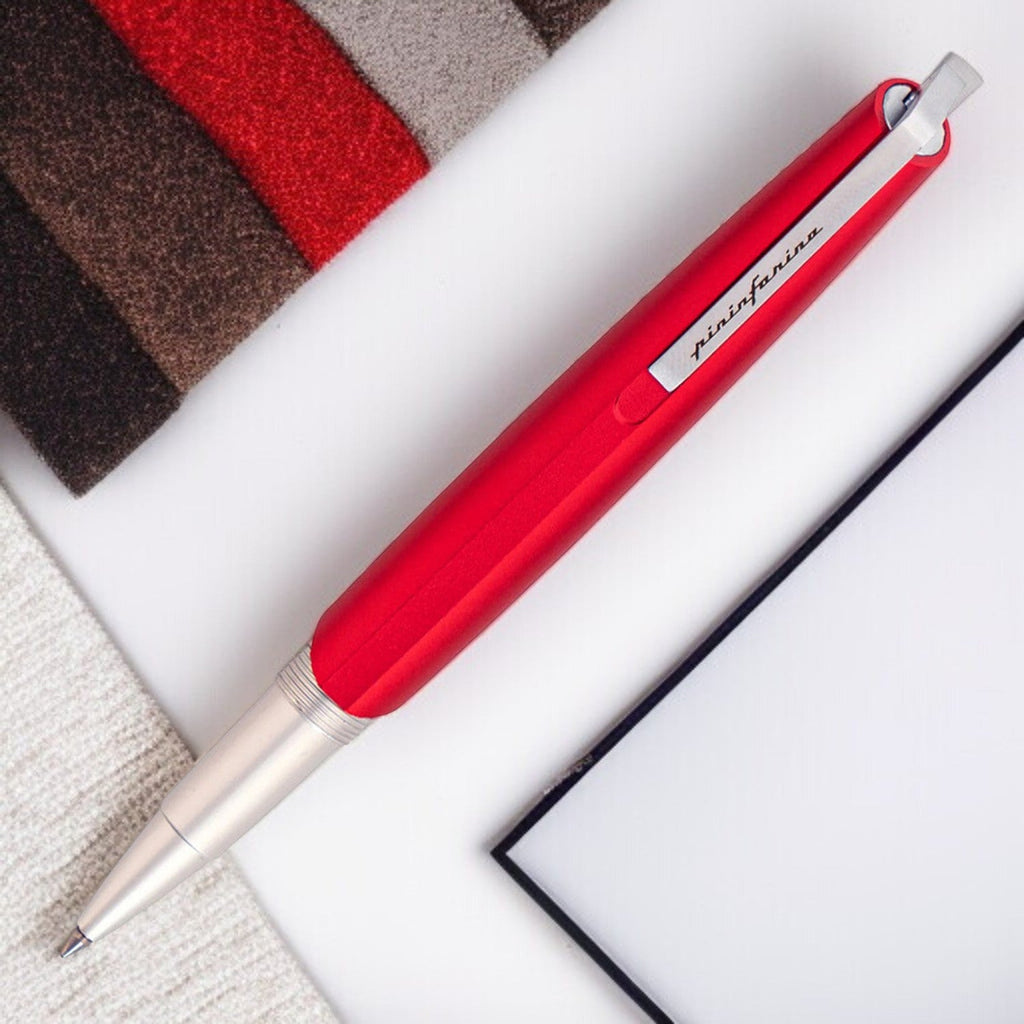 Pininfarina Segno Pf Go Red PVD Roller Ball Pen PFGORPRO