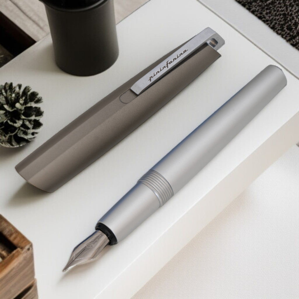 Pininfarina Segno Pf Go Titanio PVD Fountain Pen