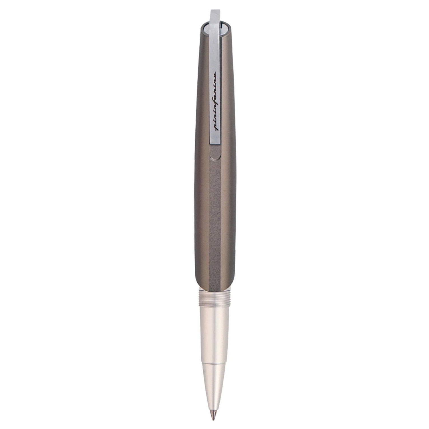 Pininfarina Segno Pf Go Titanio PVD Roller Ball Pen PFGORPTI