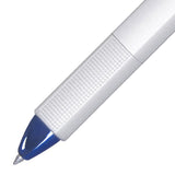Pininfarina Segno Pf One Blue Silver PVD Ballpoint Pen NPKRE01721
