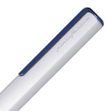 Pininfarina Segno Pf One Blue Silver PVD Ballpoint Pen NPKRE01721