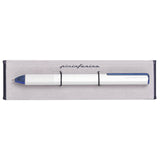 Pininfarina Segno Pf One Blue Silver PVD Ballpoint Pen NPKRE01721