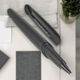 Pininfarina Segno Pf Two Black PVD Roller Ball Pen NPKRE01737