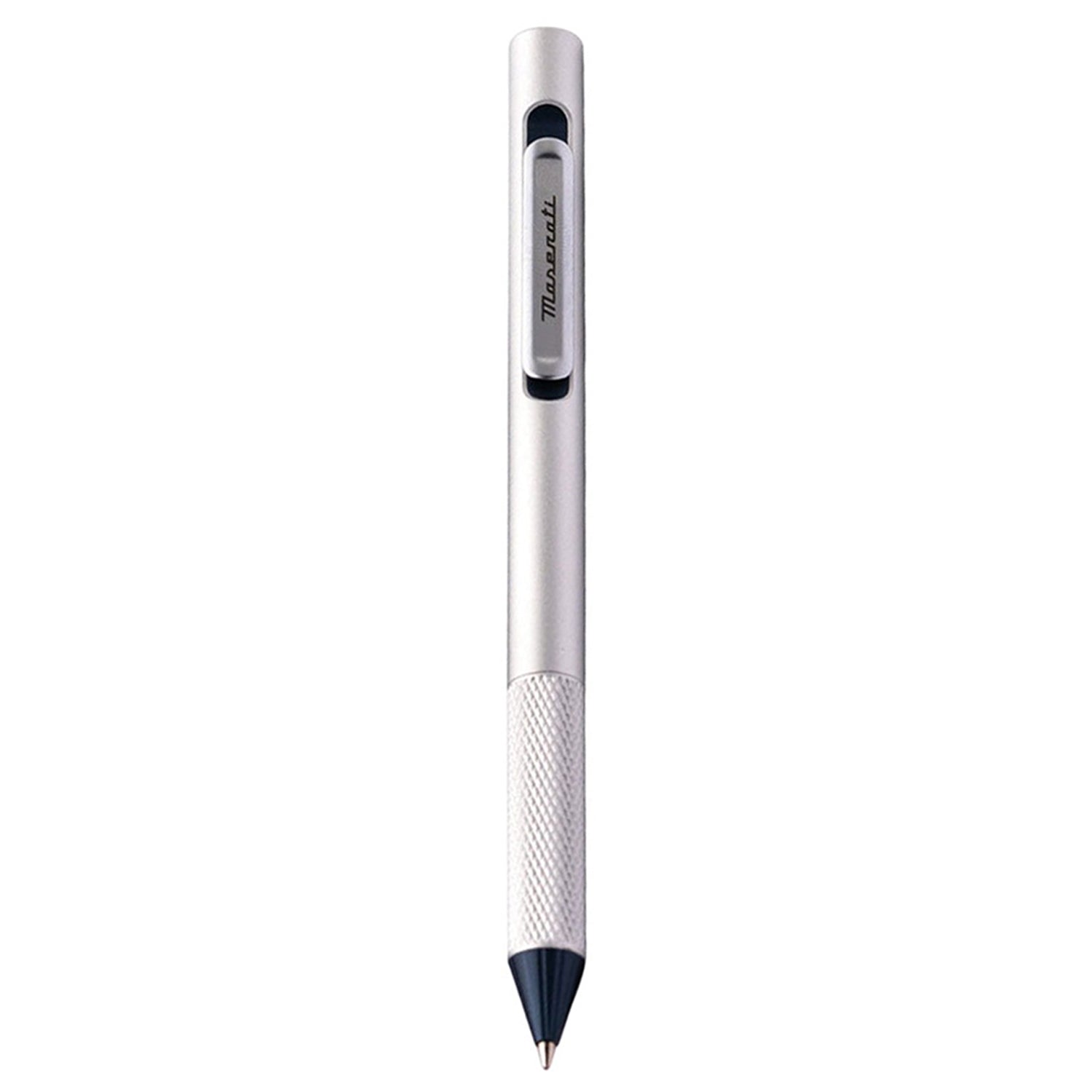 Pininfarina Segno Slider Maserati Silver CT Ballpoint Pen MASBPSGR