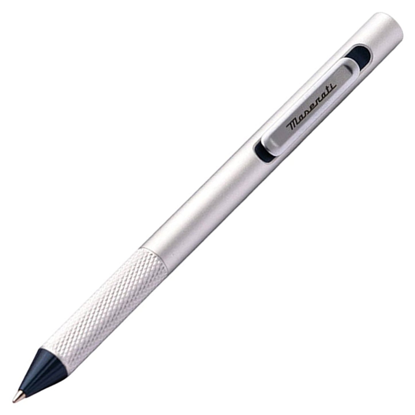 Pininfarina Segno Slider Maserati Silver CT Ballpoint Pen MASBPSGR