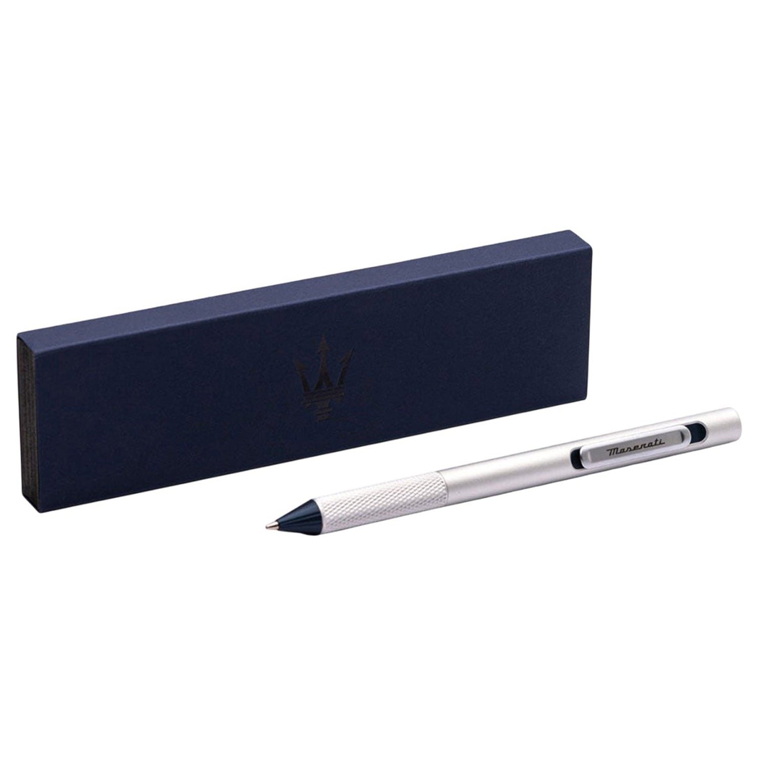 Pininfarina Segno Slider Maserati Silver CT Ballpoint Pen MASBPSGR