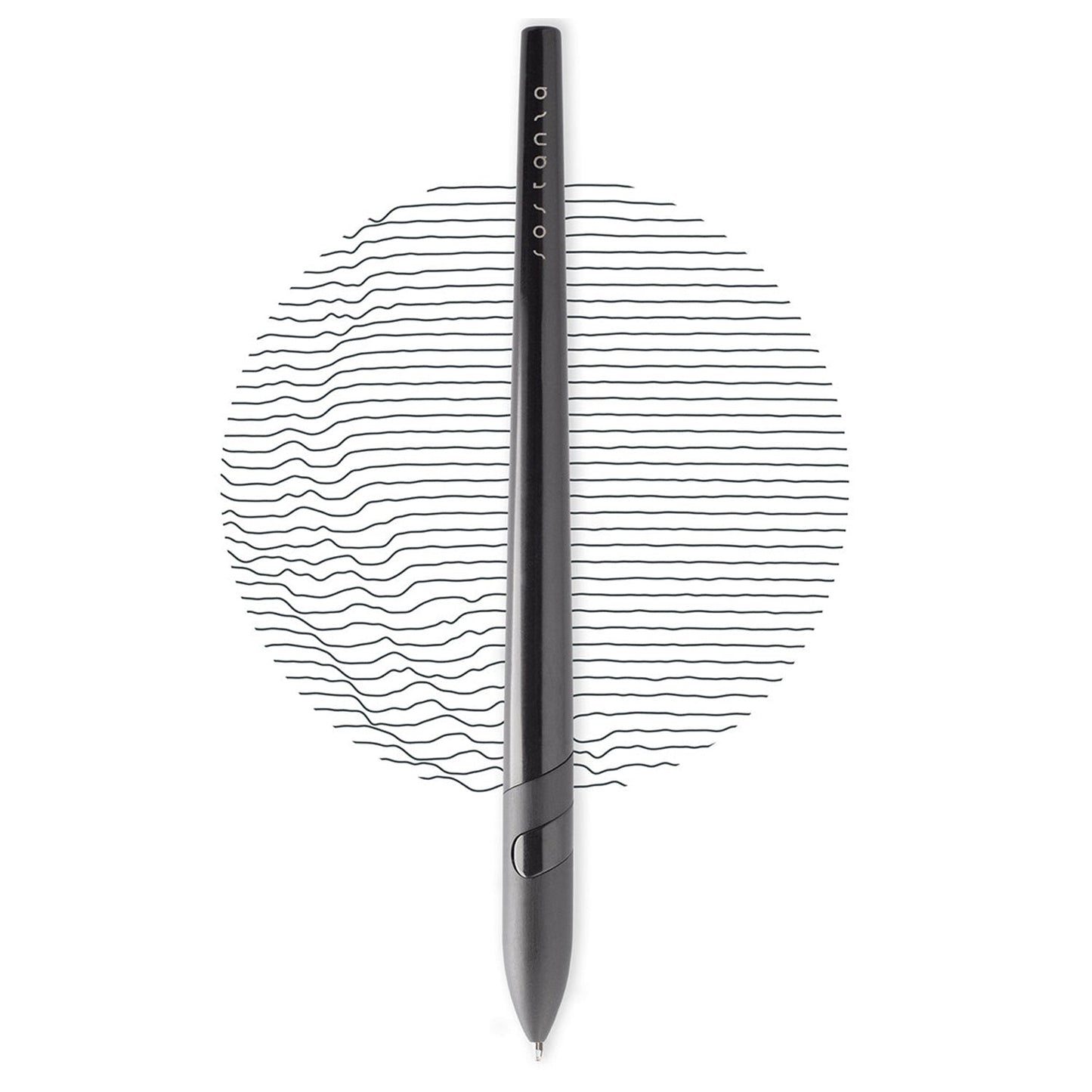 Pininfarina Segno Sostanza Black Ballpoint Pen STZ002BK