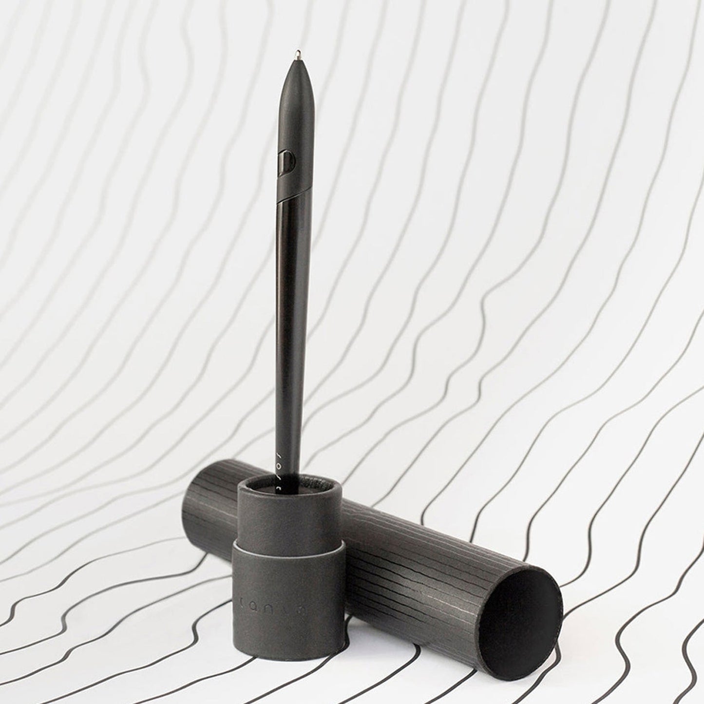 Pininfarina Segno Sostanza Black Ballpoint Pen STZ002BK