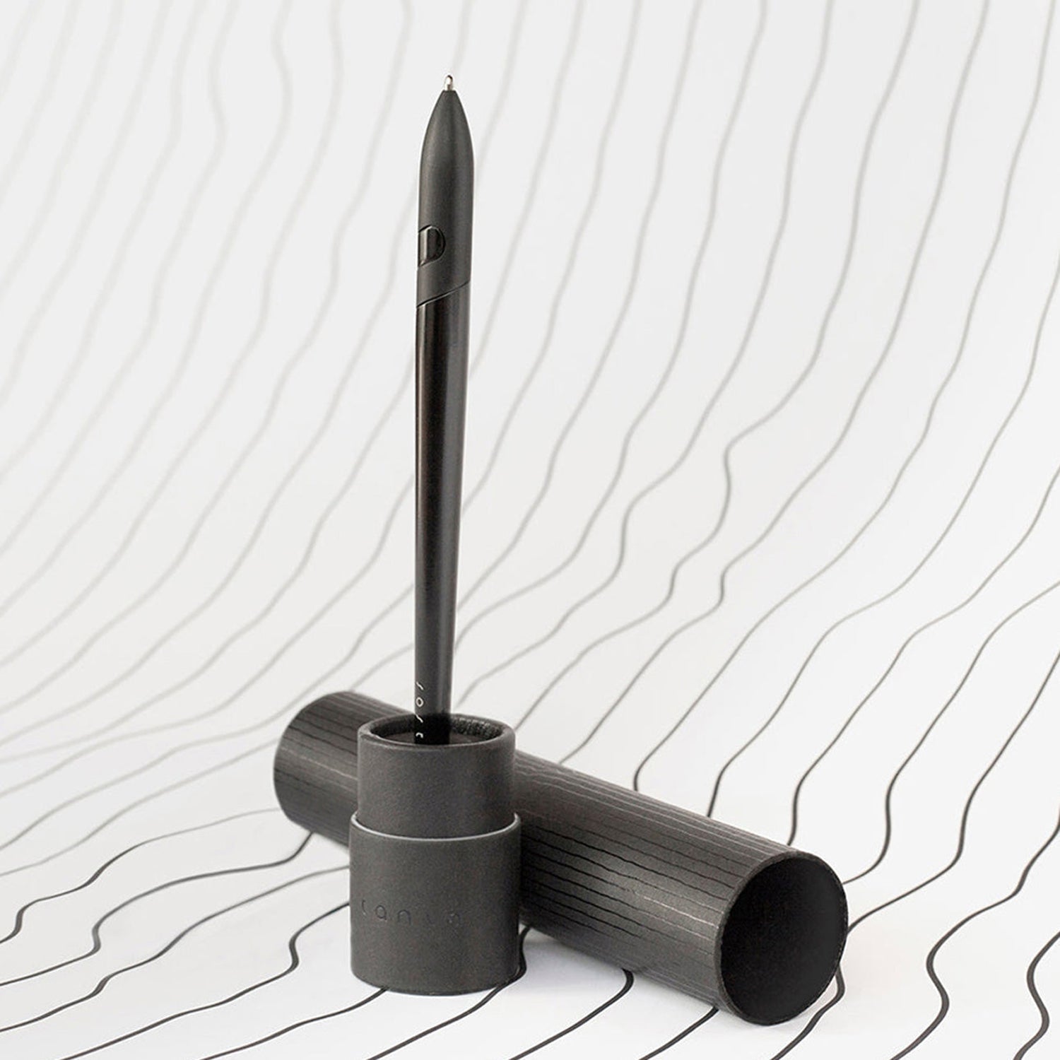 Pininfarina Segno Sostanza Black Ballpoint Pen STZ002BK