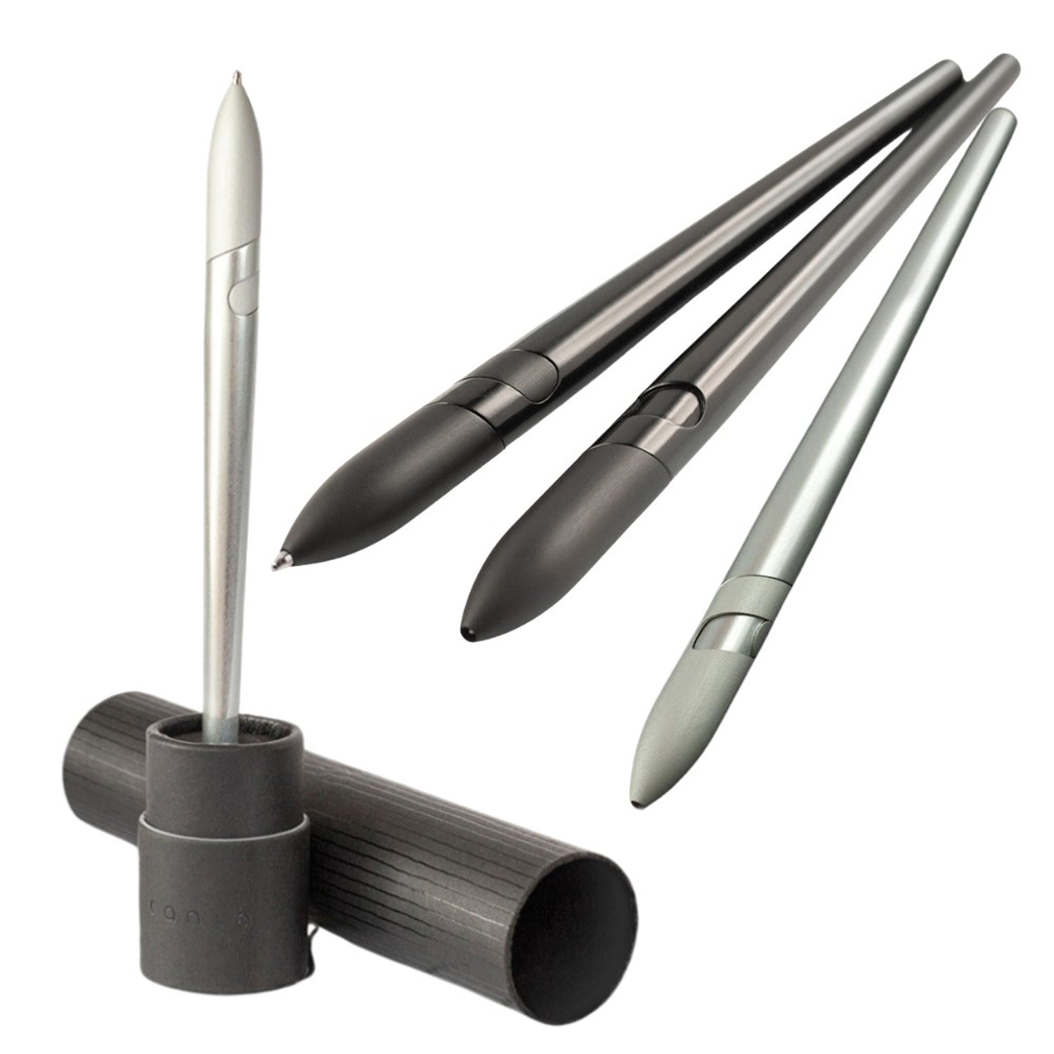 Pininfarina Segno Sostanza Silver Ballpoint Pen STZ002SR