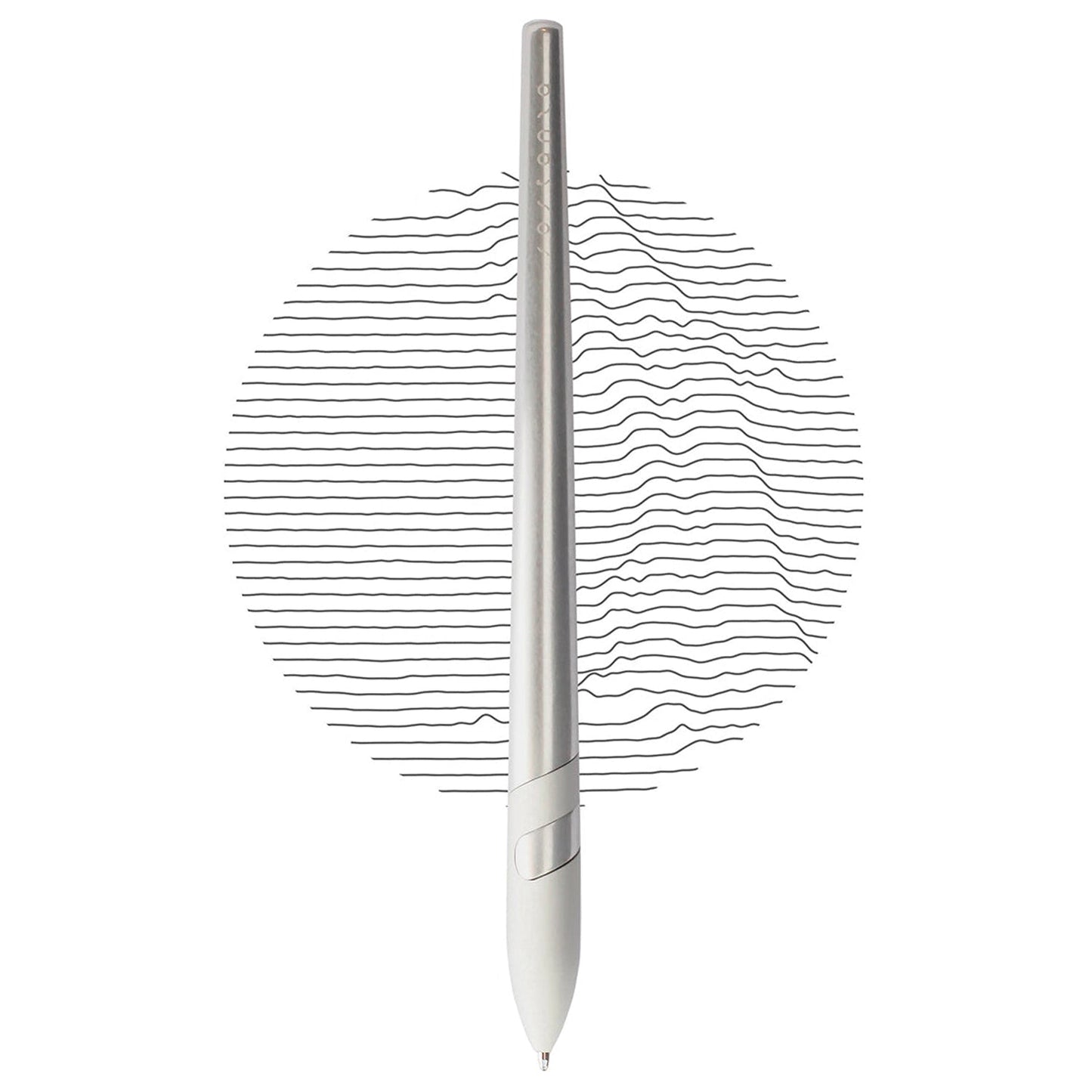 Pininfarina Segno Sostanza Silver Ballpoint Pen STZ002SR
