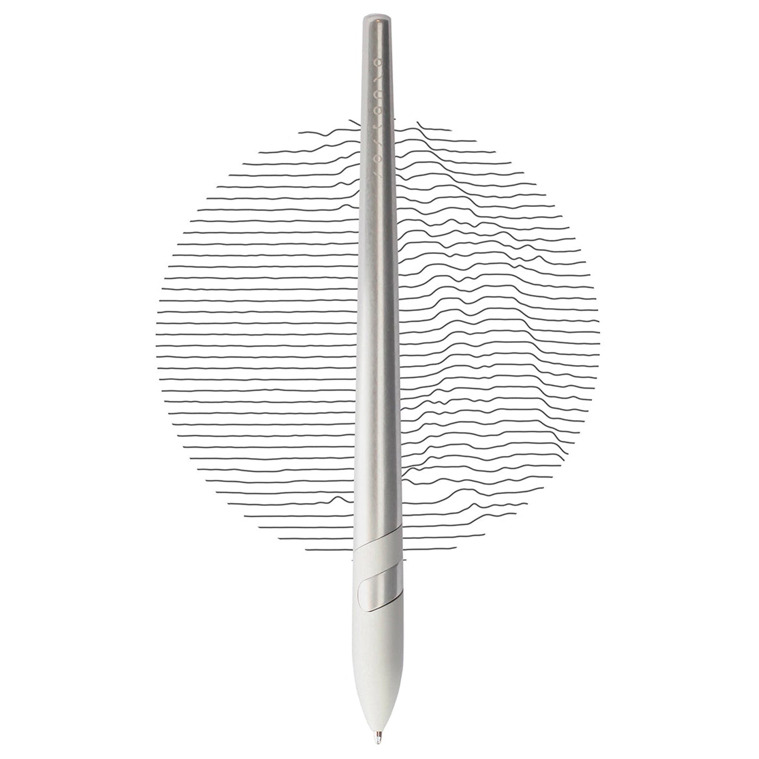 Pininfarina Segno Sostanza Silver Ballpoint Pen STZ002SR
