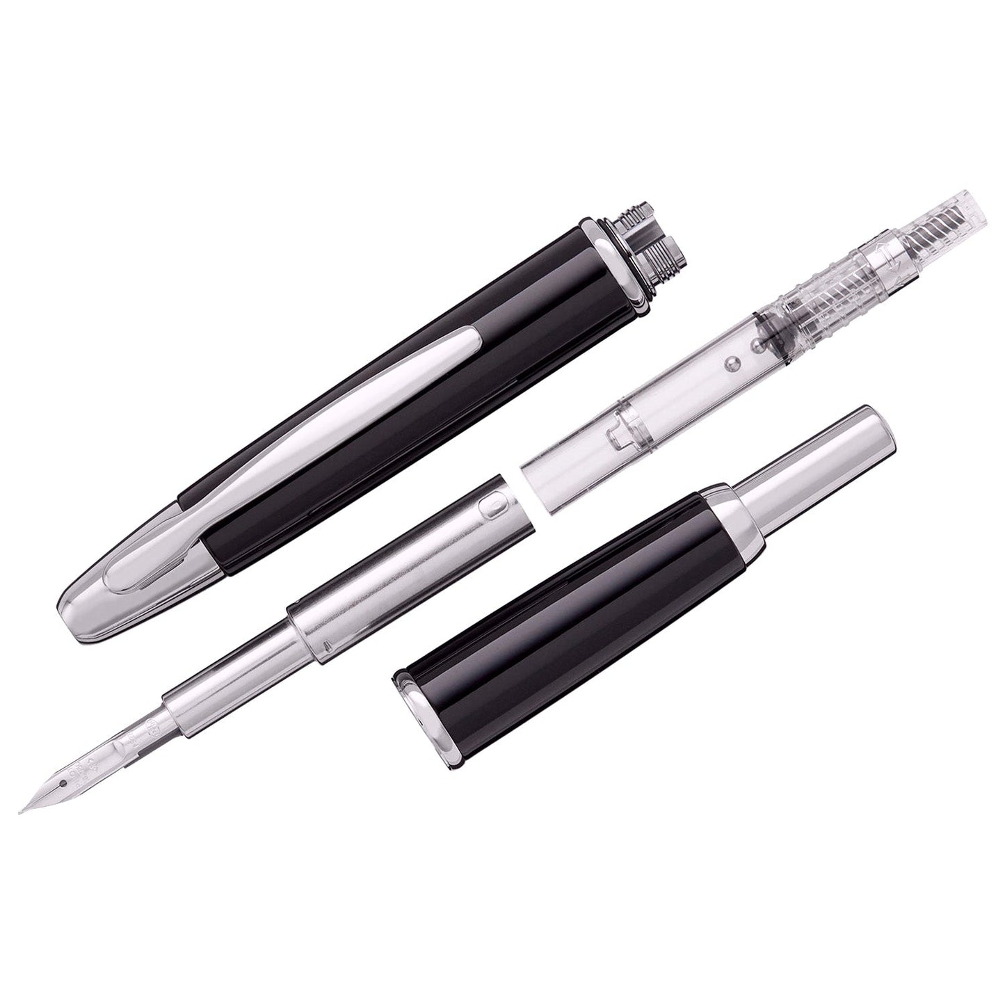 Pilot Capless Black/Rhodium CT Fountain Pen