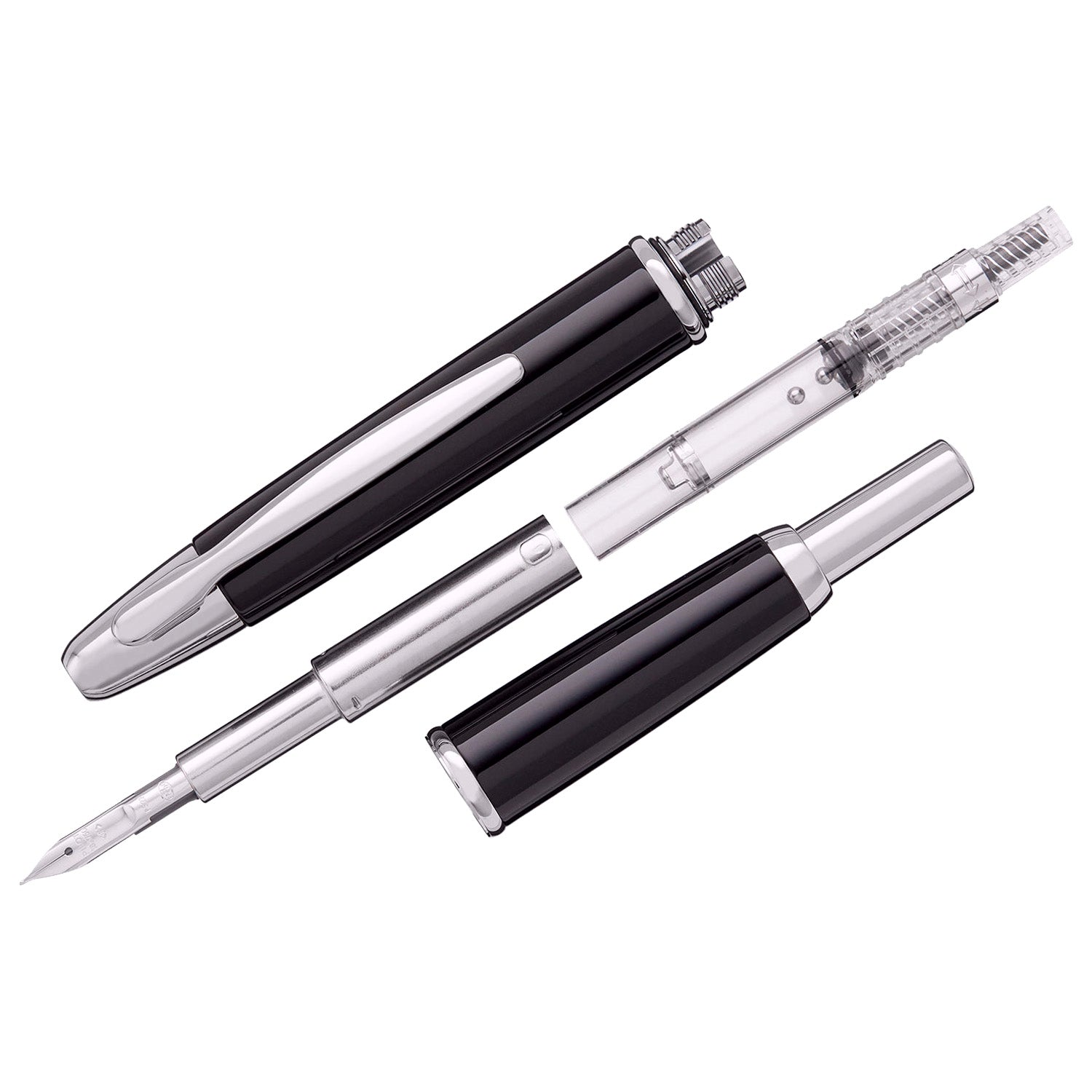 Pilot Capless Black/Rhodium CT Fountain Pen