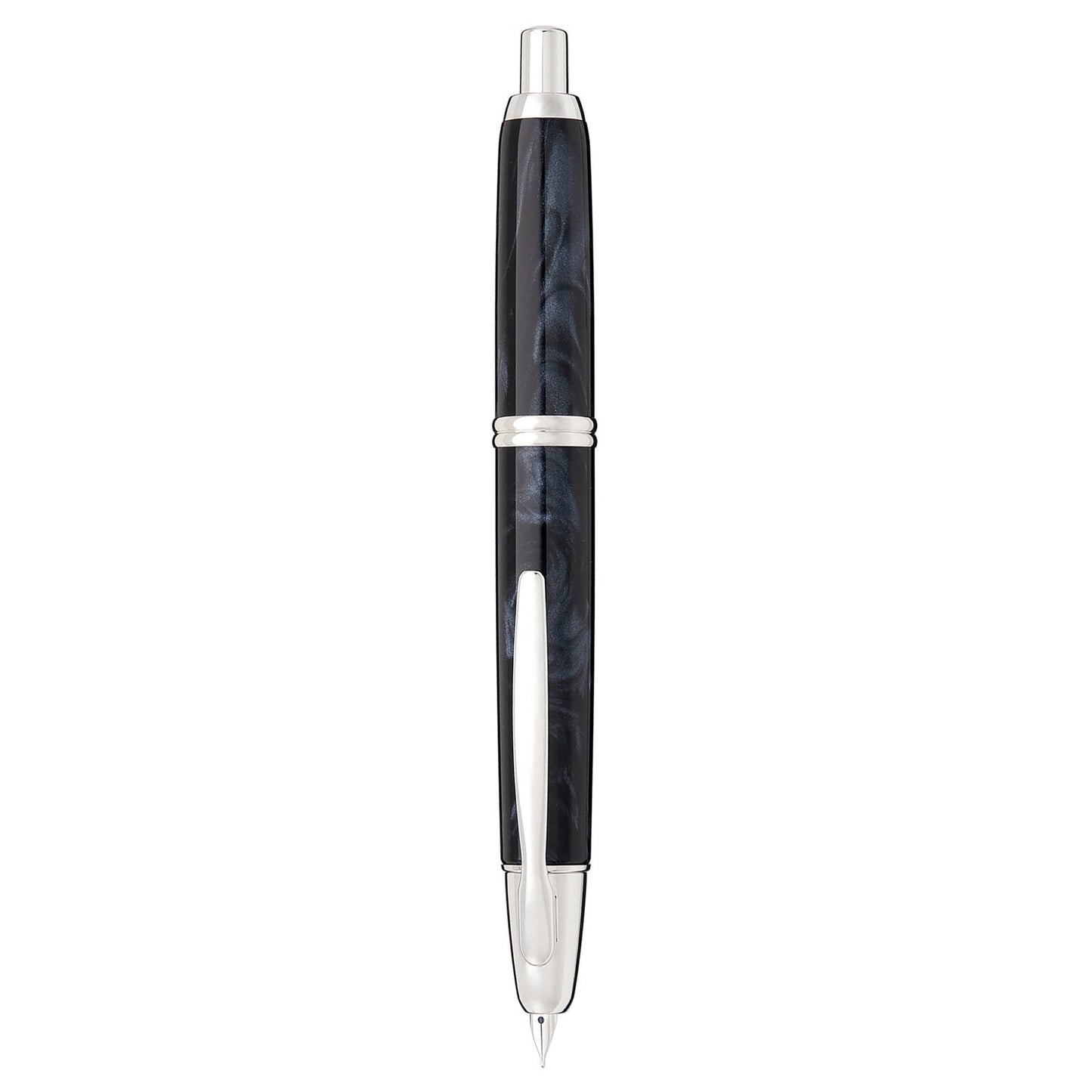 Pilot Capless Marble Black CT Fountain Pen (Special Edition)